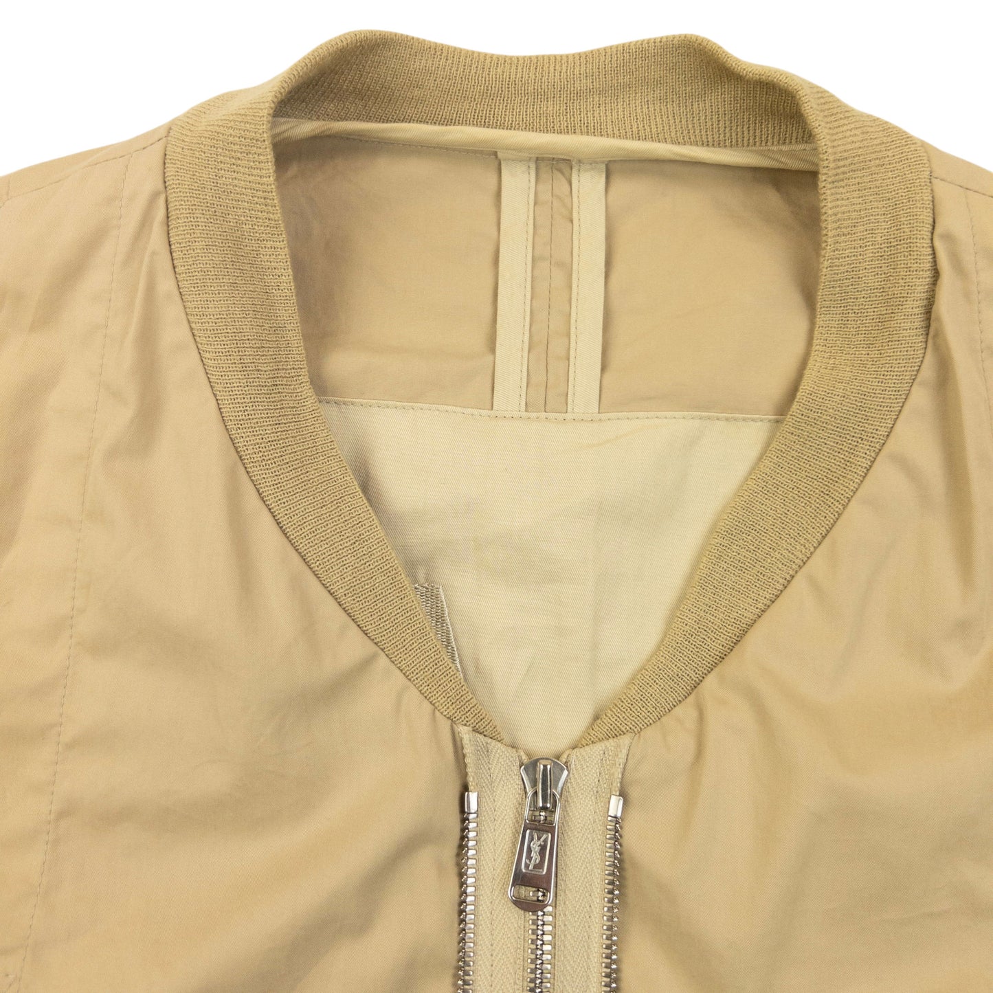 Vintage 2000s YSL Yves Saint Laurent By Tom Ford Multi Zip Bomber Jacket Size S