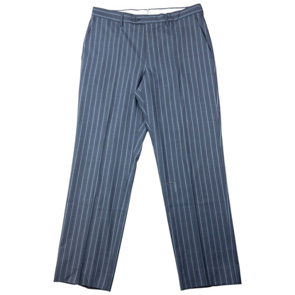 Vintage Versace Collection Striped Jacket & Trousers Suit Set Size XL
