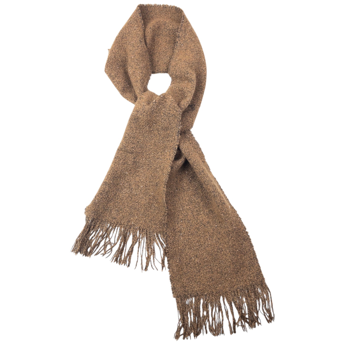 Vintage Burberry Wool Tassel Scarf
