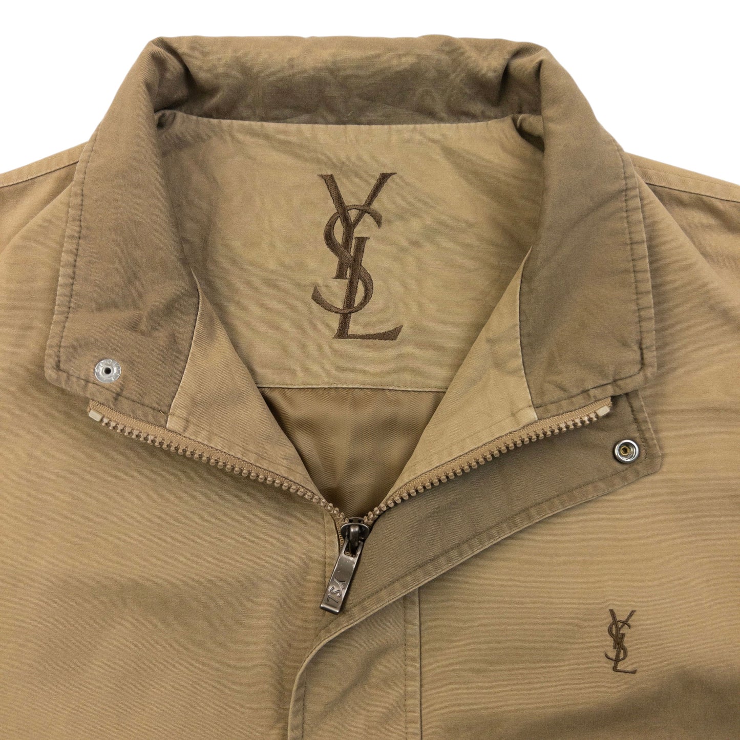 Vintage 90s YSL Yves Saint Laurent Harrington Jacket Size M
