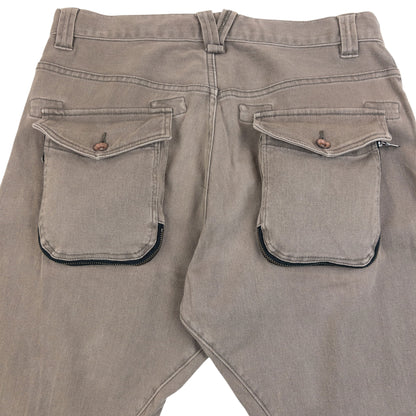 Vintage 2000s PPFM Curved Stacked Leg Denim Jeans Size W33