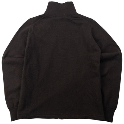 Vintage 1999 Cabane De Zucca By Issey Miyake Climax Zip Up Wool Jumper Womens Size M