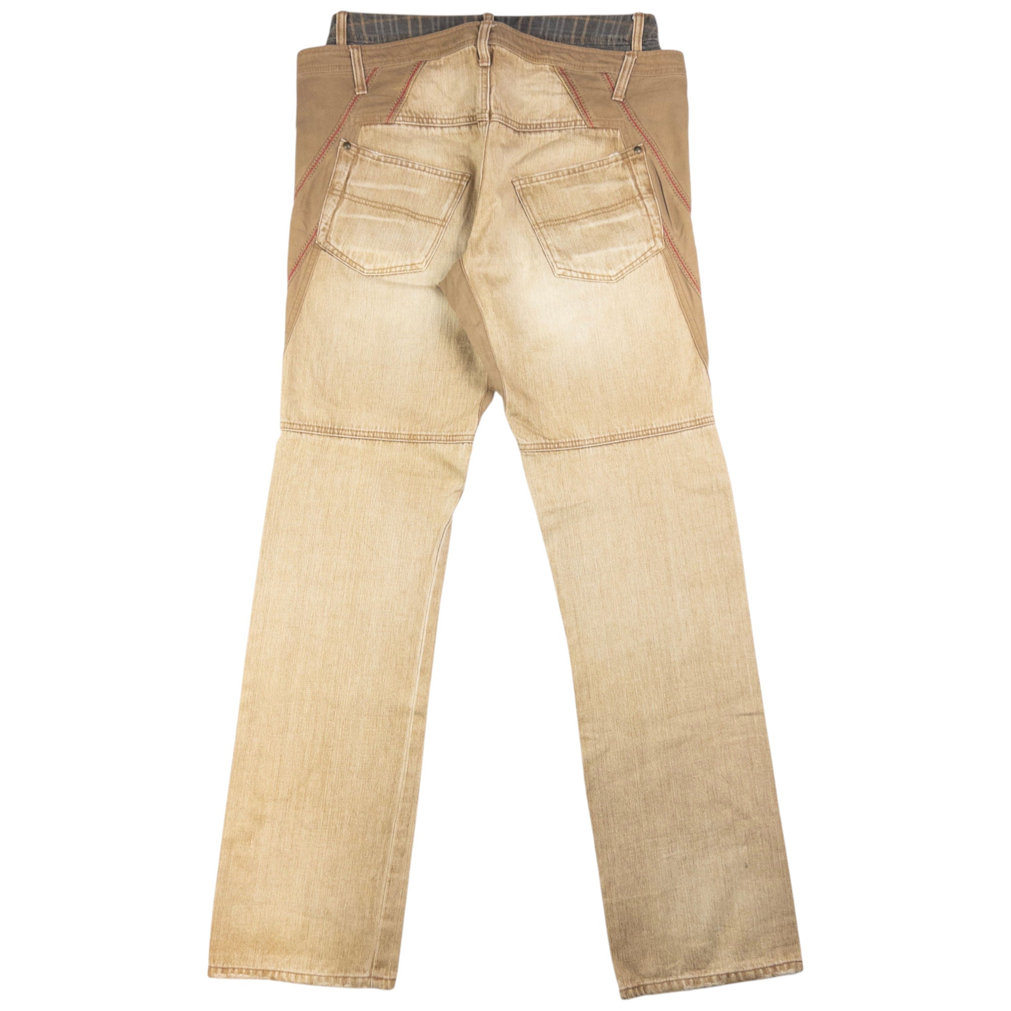 Vintage Marithe + Francois Girbaud Double Waist Denim Jeans Size W33