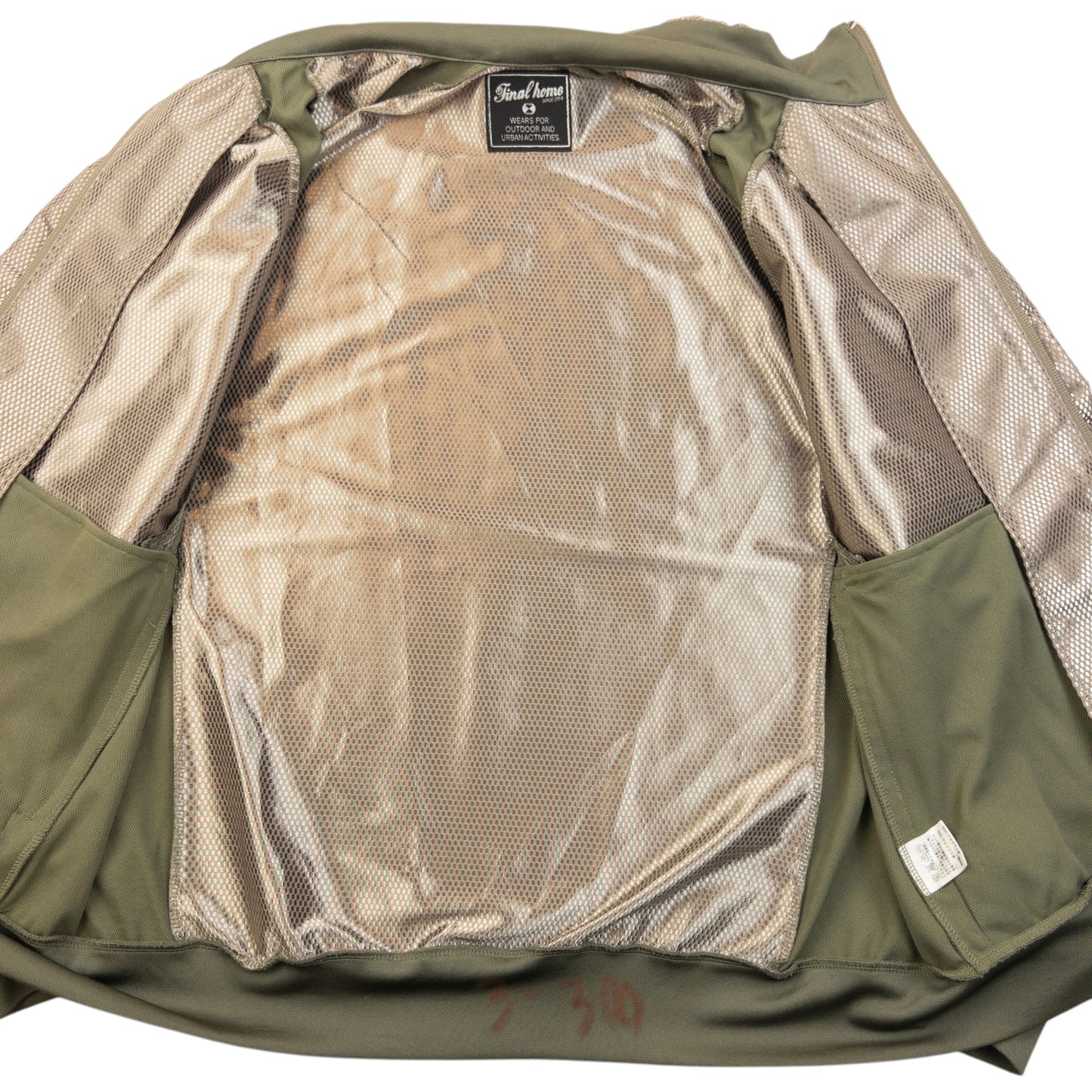 Vintage 2000s Final Home From Issey Miyake Zip Up Iridescent Jacket Size M