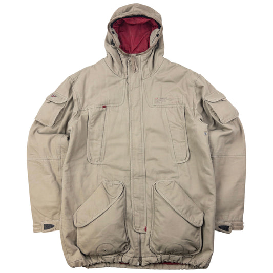 Vintage Oakley Zip Up Cargo Jacket Size XL