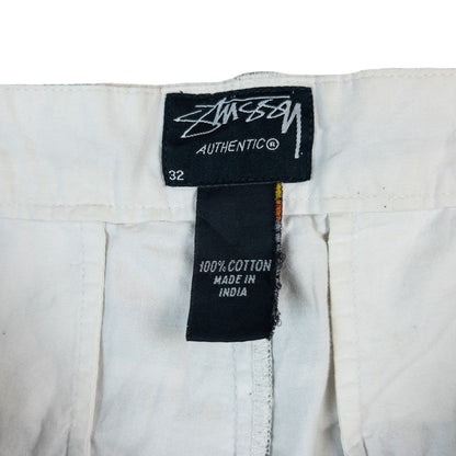 Vintage Stussy Checked Shorts Size W34