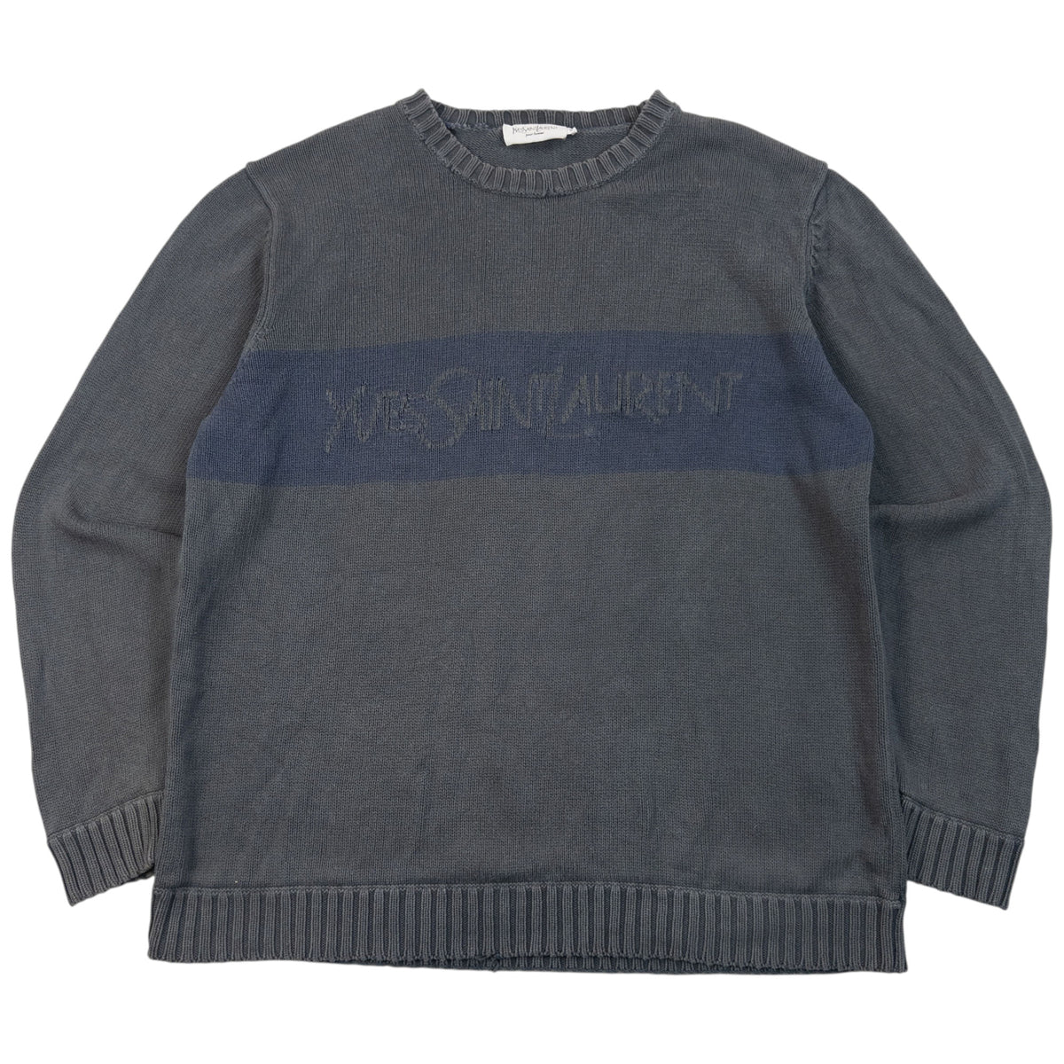 Vintage 2000s YSL Yves Saint Laurent Knit Jumper Size L