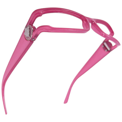 Vintage 2000s Gucci Lensless Glasses Frames in pink, photo 3