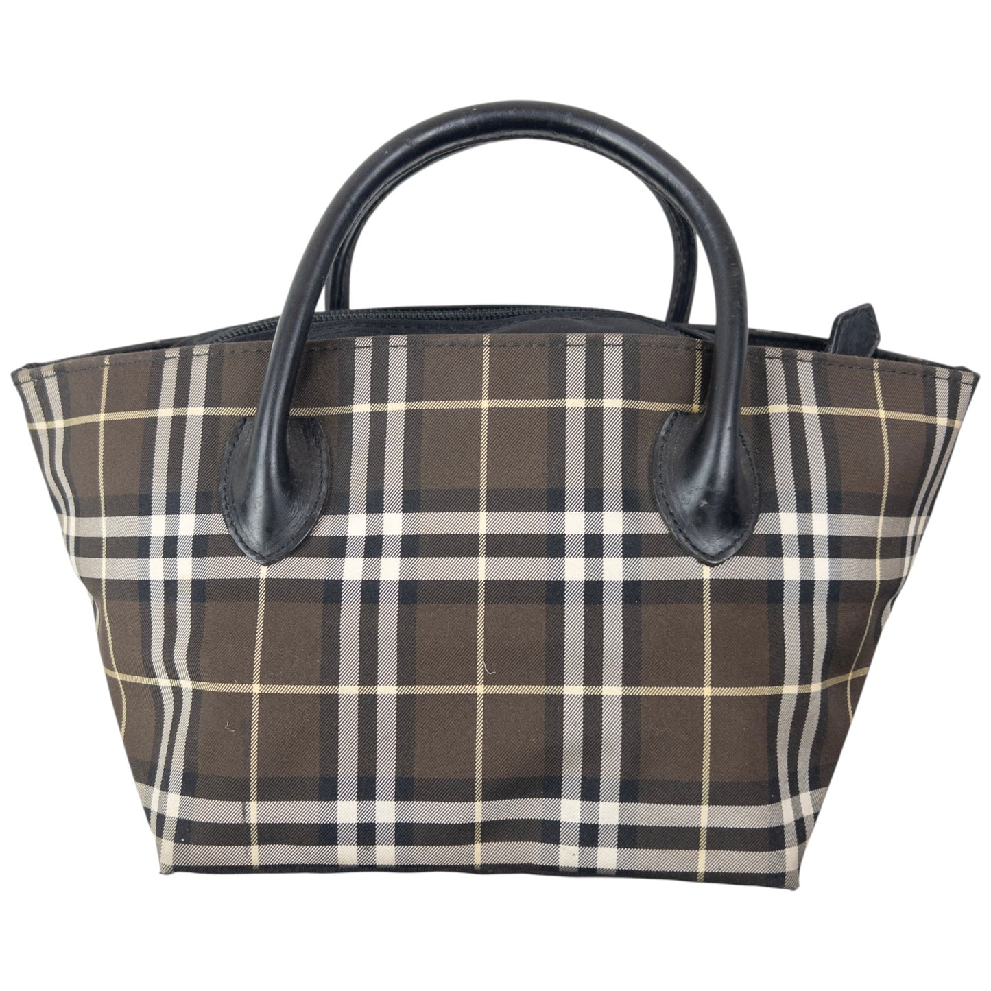 Vintage 2000s Burberry Blue Label Nova Check Handbag