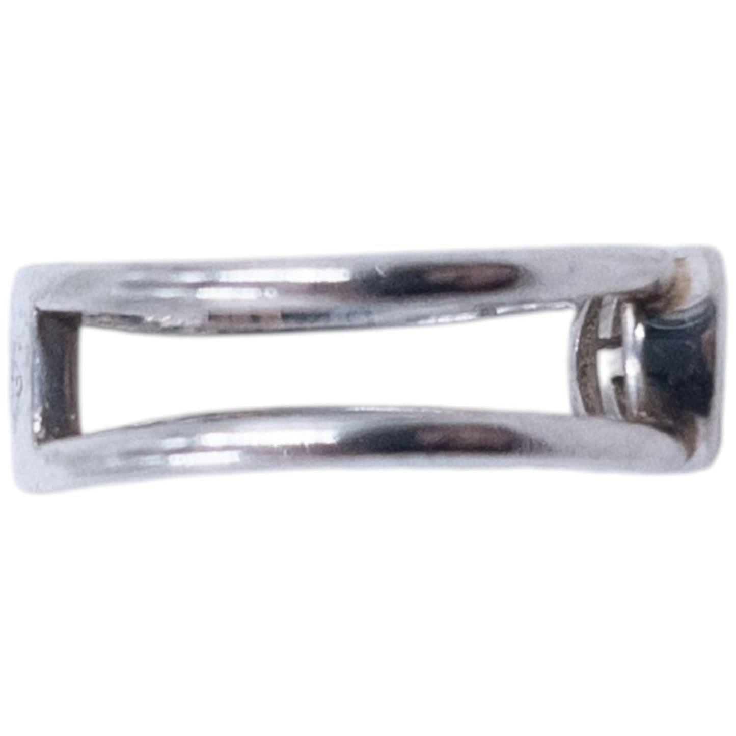 Vintage 2000s Gucci Silver Logo Ring