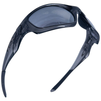 Vintage 2007 Oakley Grey Smoke Straight Jacket Sunglasses