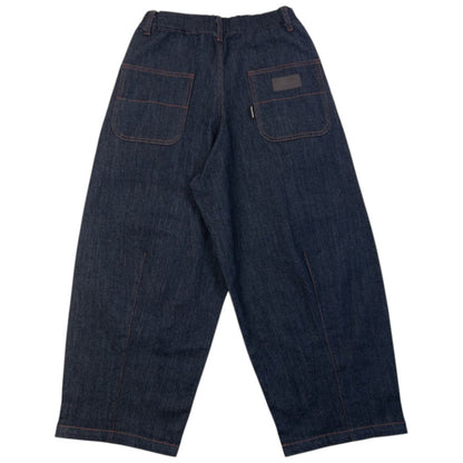 Vintage 90s Frapbois By Issey Miyake Pleated Denim Jeans Women Size L