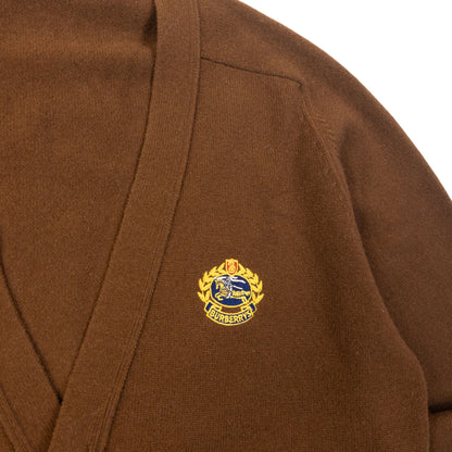 Vintage 90s Burberry Wool Cardigan Size M