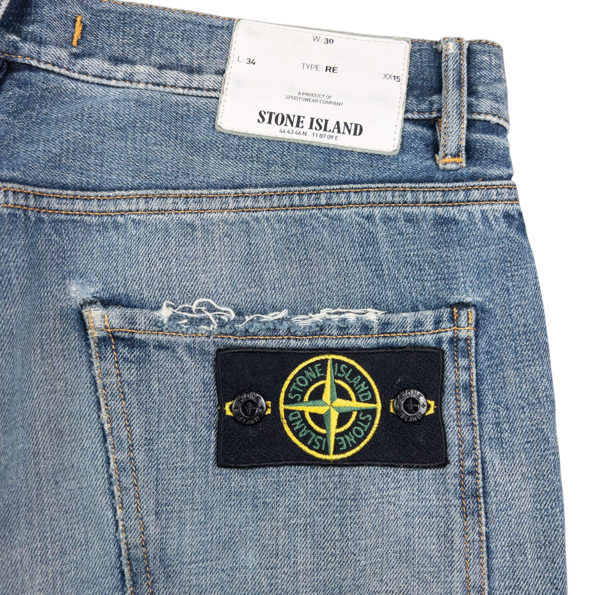 Vintage Stone Island Denim Jeans Size W32