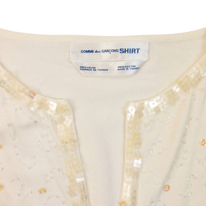 Vintage 2000s Comme Des Garçons Sequin Cardigan Womens Size XS