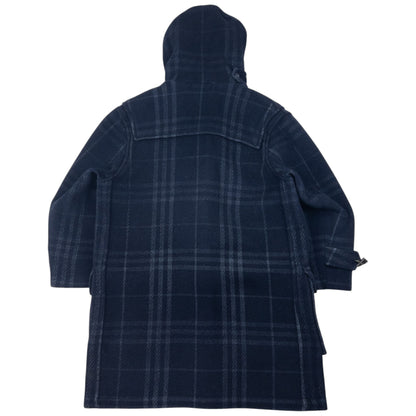 Vintage 2000s Burberry Nova Check Wool Duffle Jacket Size L