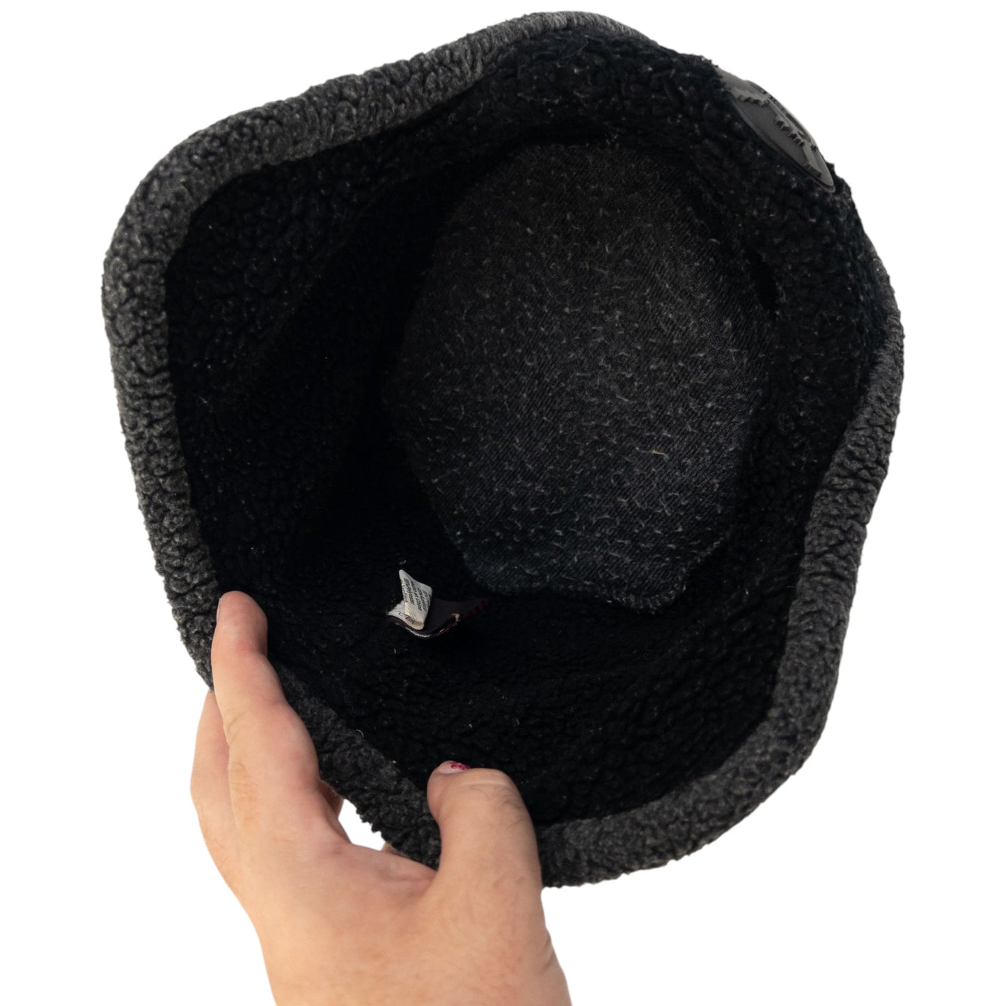 Vintage 90s Oakley Fleece Skull Trapper Hat