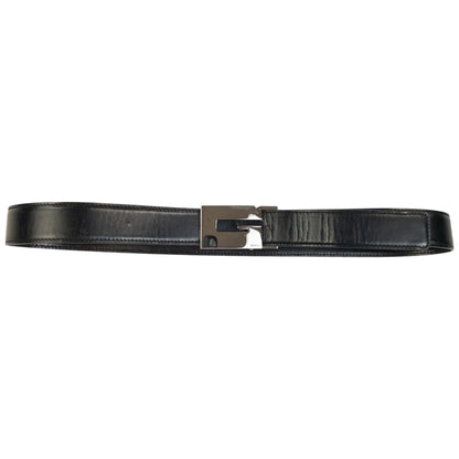 Vintage 2000s Gucci Leather Belt Size M