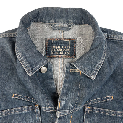 Vintage Marithe + Francois Girbaud Button Up Denim Jacket Size M