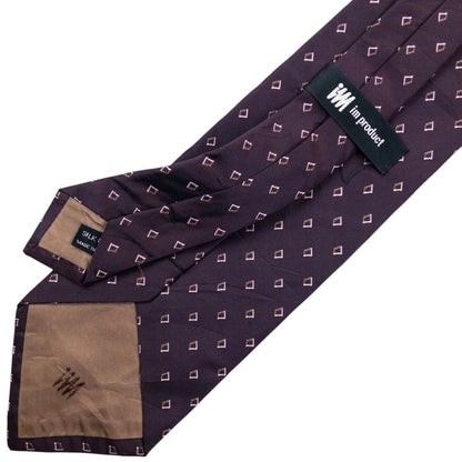 Vintage 90s Issey Miyake Pattern Silk Tie