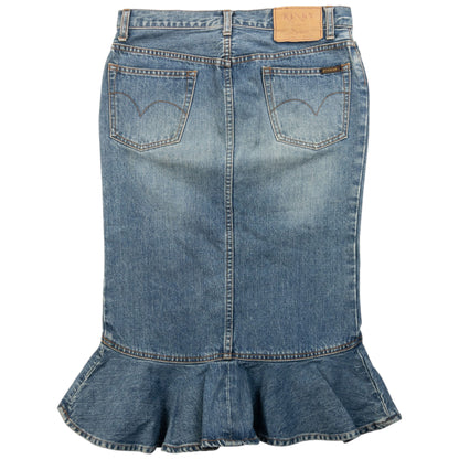 Vintage 2000s Hysteric Glamour Kinky Jeans Denim Skirt Womens Size W28