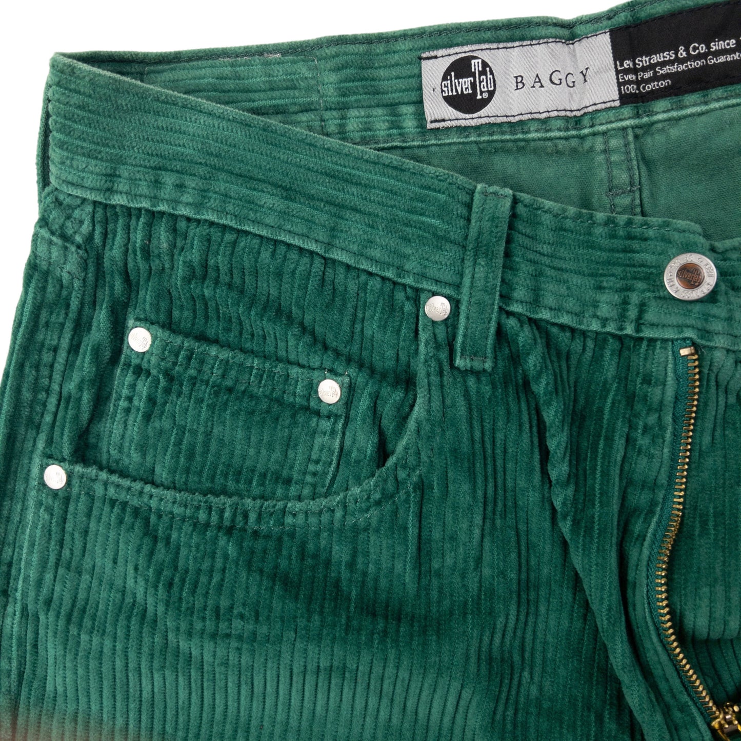 Vintage Levi's Silver Tab Baggy Corduroy Trousers Size W32