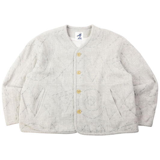 Vintage 90s Hai Sporting Gear By Issey Miyake Embroidered Wool Jacket Size M