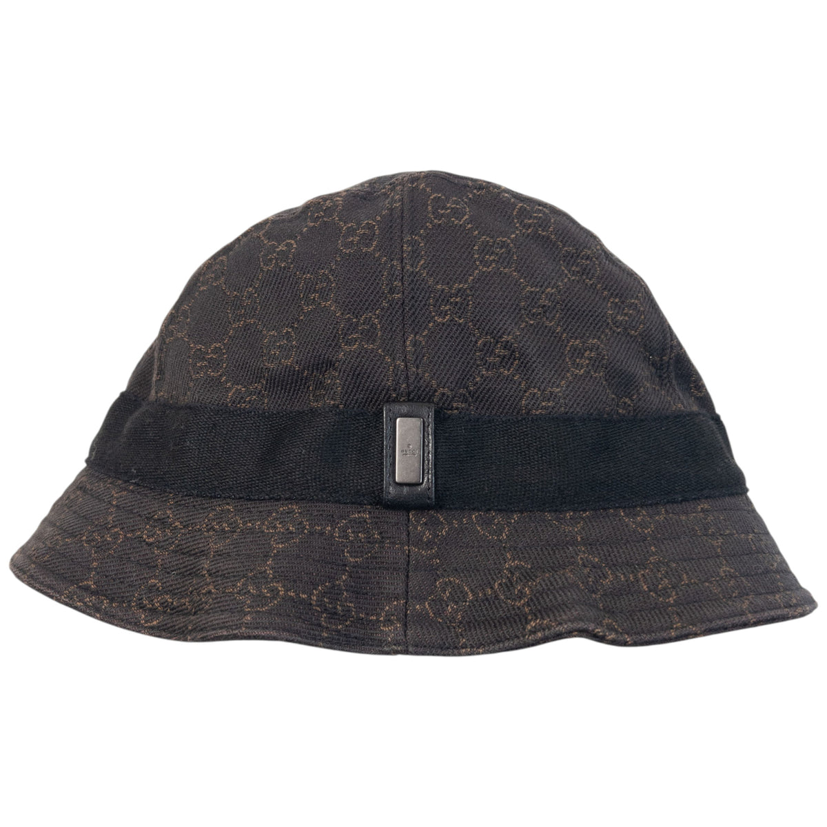 Vintage 2000s Gucci Monogram Bucket Hat Size M