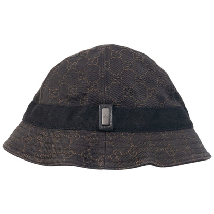 Vintage 2000s Gucci Monogram Bucket Hat Size M