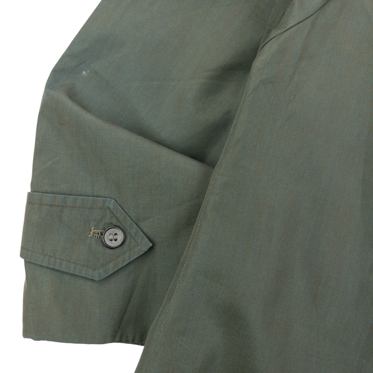 Vintage 80s Burberry Iridescent Trench Jacket Size L