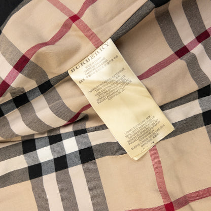 Burberry Nova Check Lined Belt Waist Jacket Womens Size S