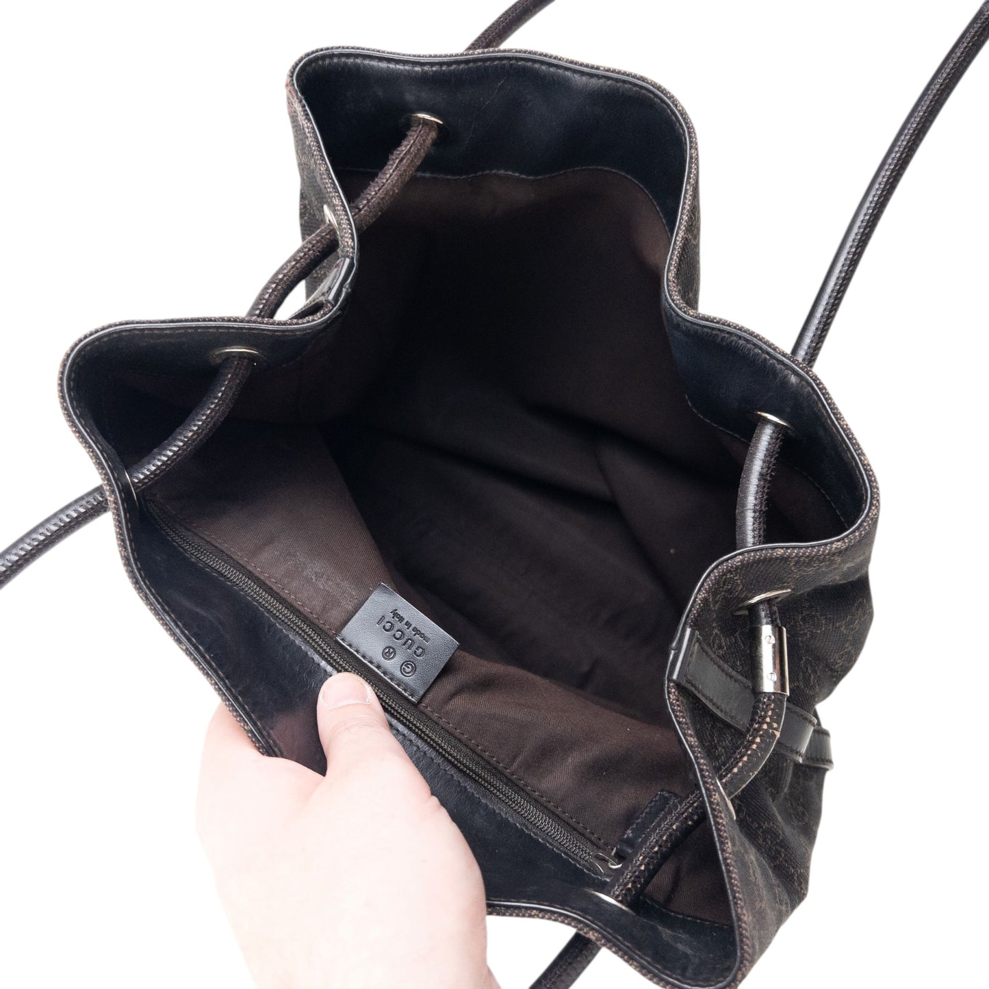 Vintage 2000s Gucci Monogram Shoulder Bag