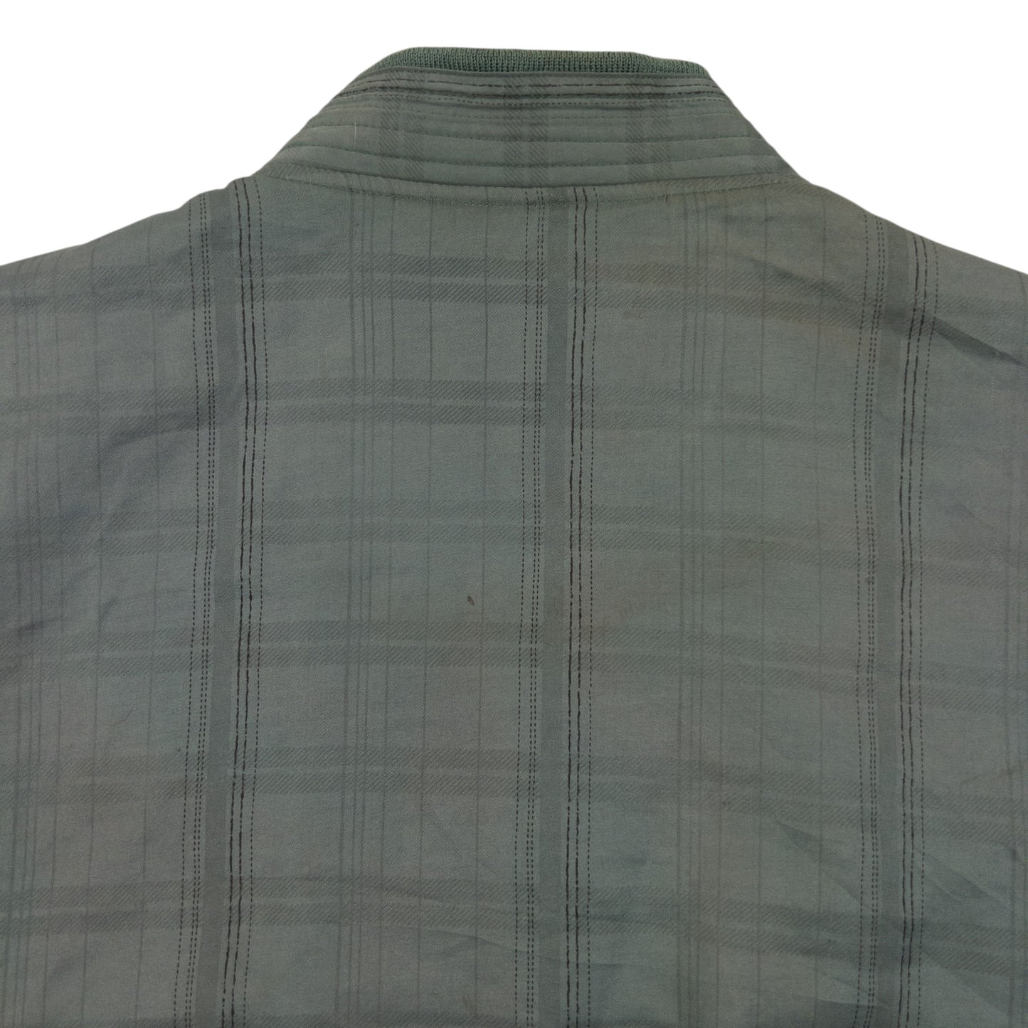 Vintage 90s YSL Yves Saint Laurent Checkered Bomber Jacket Size M