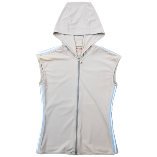 Vintage SS2000 Prada Sport Gel Seam Vest Jacket Womens Size S
