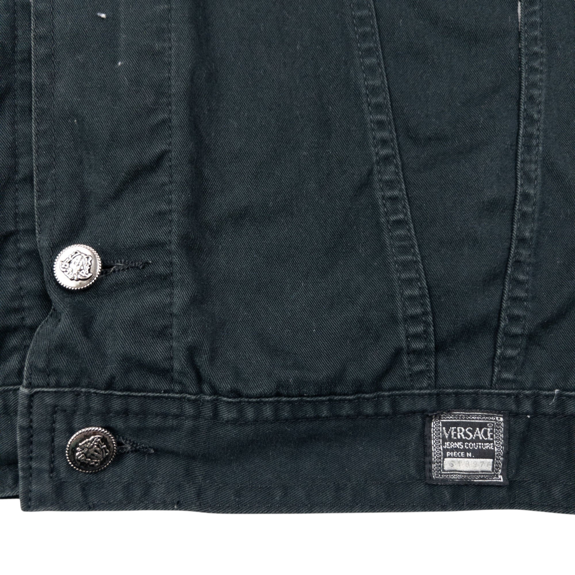 Vintage 90s Versace Jeans Couture Button Up Jacket Size XL
