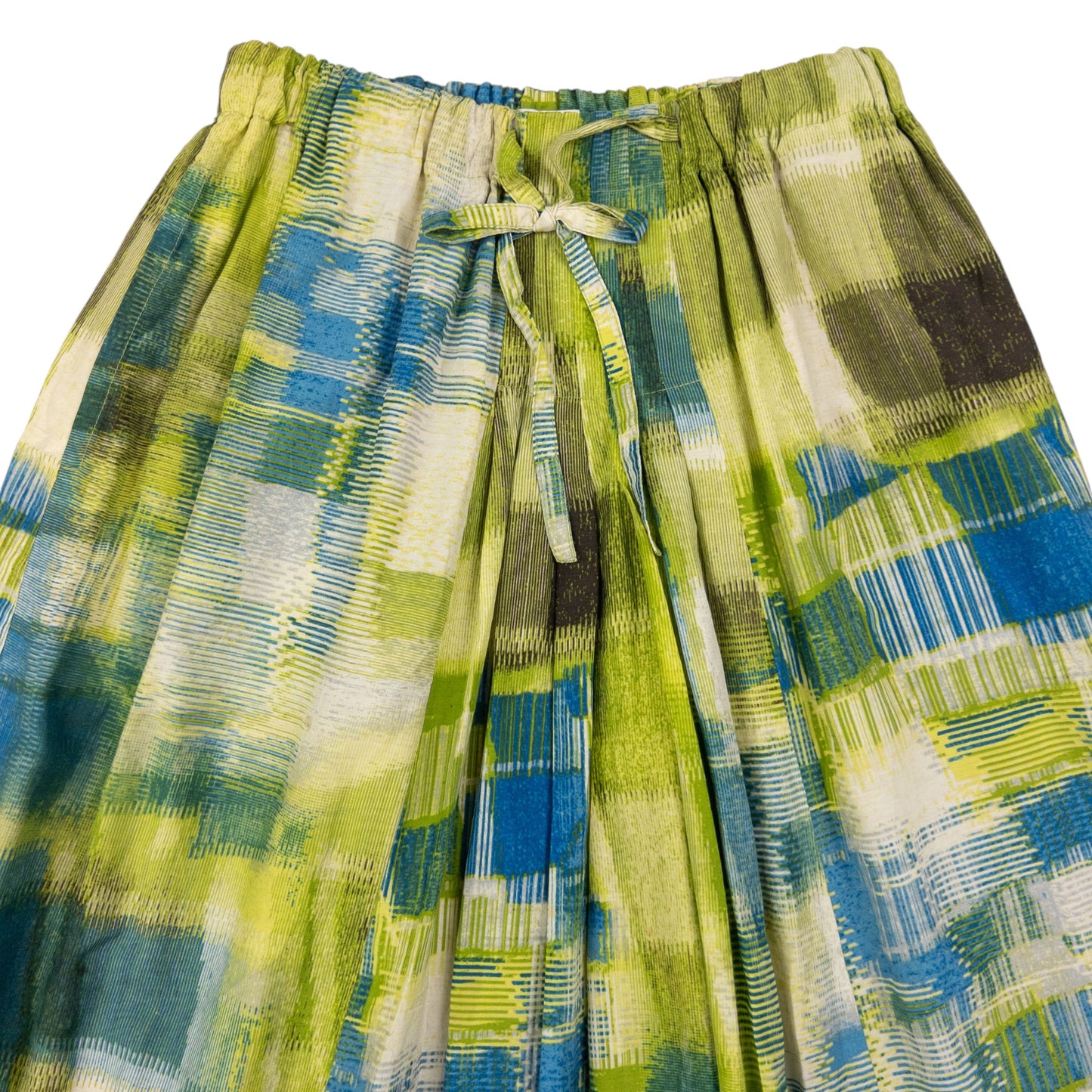 Vintage Plantation By Issey Miyake Pattern Skirt Womens Size W30