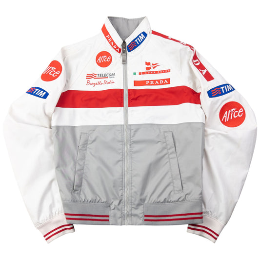 Vintage 2006 Prada Sport Luna Rossa Zip Up Jacket Womens Size M