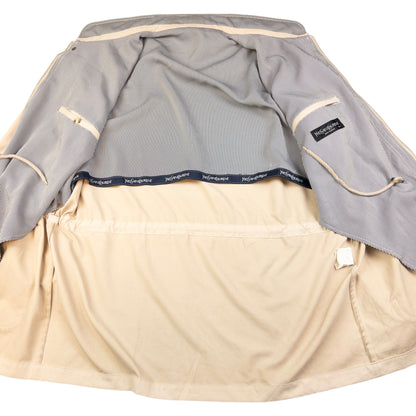 Vintage YSL Yves Saint Laurent Zip Up Jacket Size L