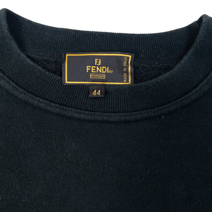 Vintage 90s Fendi Graphic Sweatshirt in black (cotton), photo 5