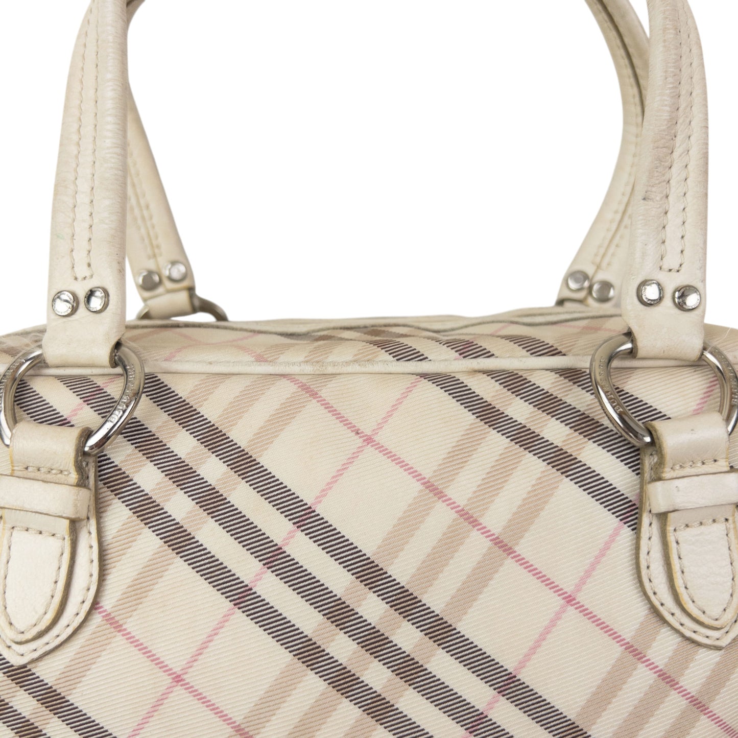 Vintage 2000s Burberry Blue Label Nova Check Handbag