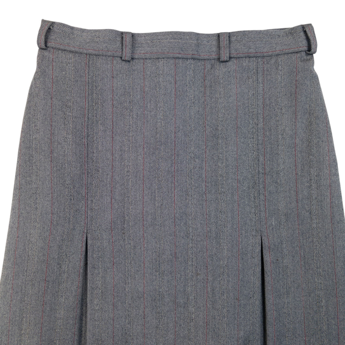 Vintage 90s Burberry Pleated Skirt in grey, photo 4