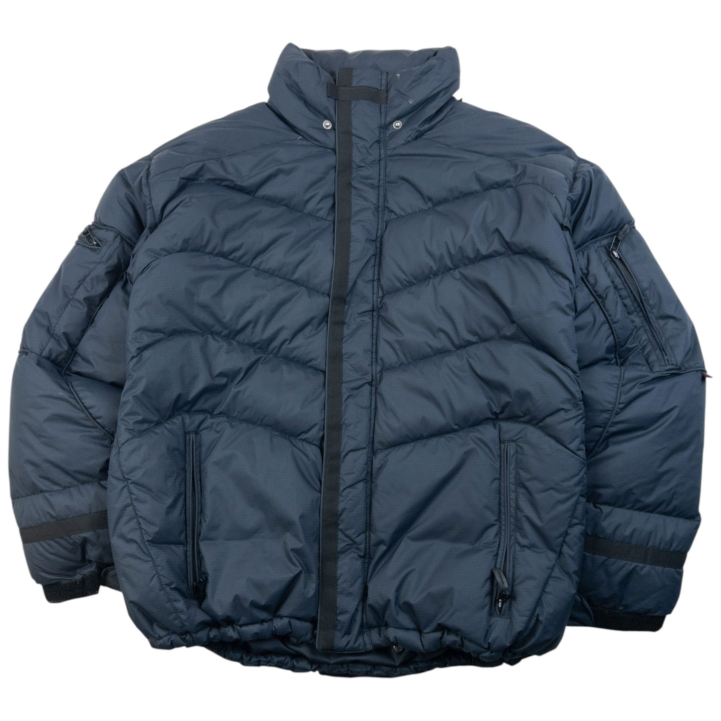 Vintage 90s Oakley Zip Up Puffer Snowboarding Jacket Size S