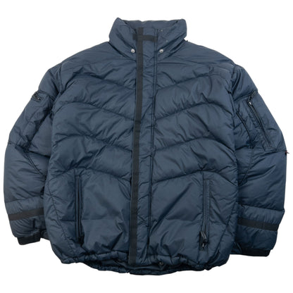Vintage 90s Oakley Zip Up Puffer Snowboarding Jacket Size S