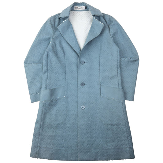 Vintage 2000s Issey Miyake Laser-Cut Texture Jacket Womens Size L