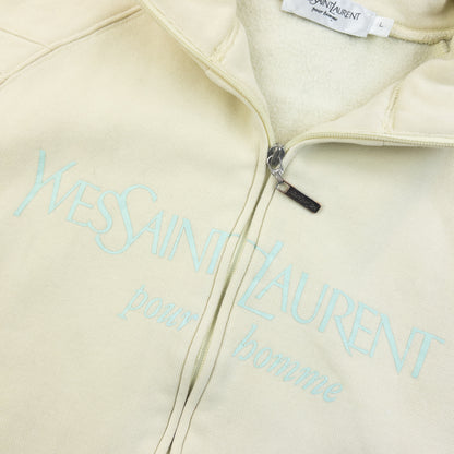 Vintage 2000s YSL Yves Saint Laurent Zip Up Sweatshirt Size M