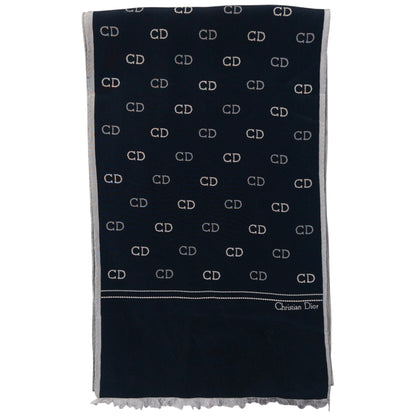 Vintage Dior Monogram Silk Scarf