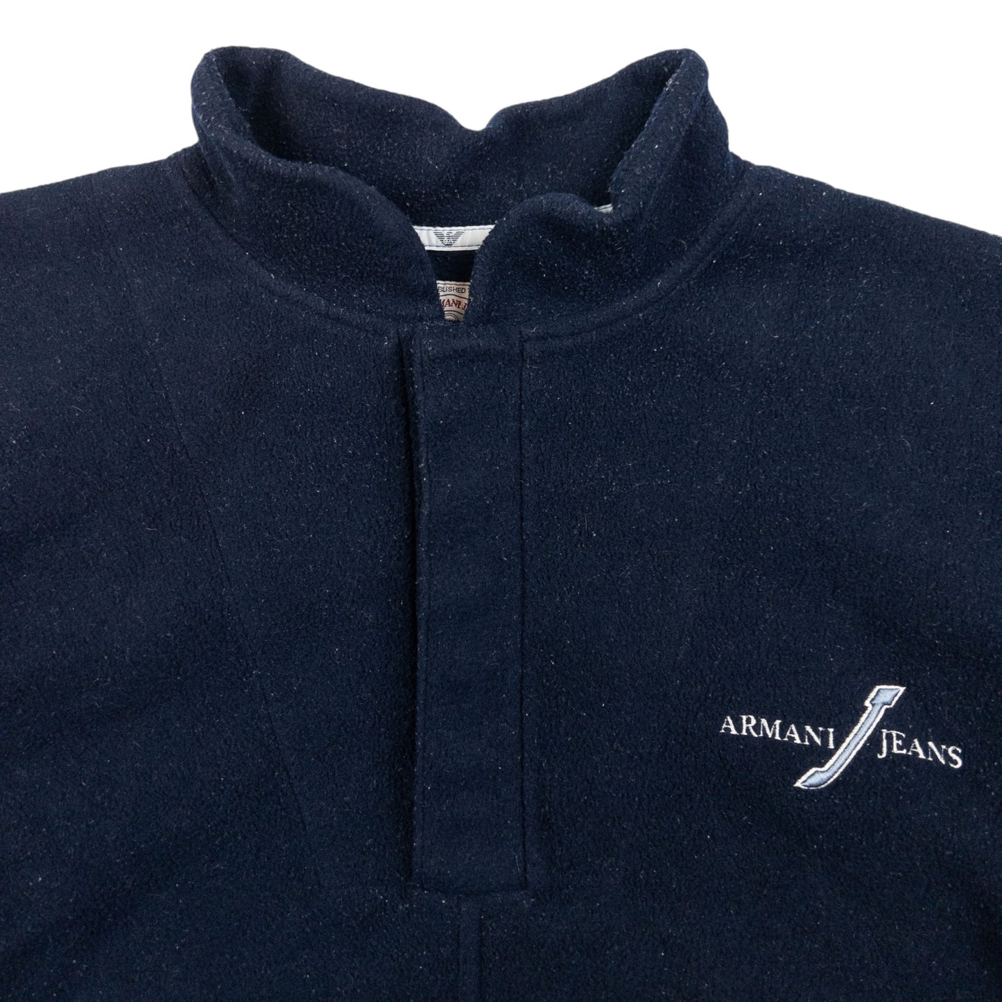 Vintage Armani Jeans Fleece Sweatshirt Size XL