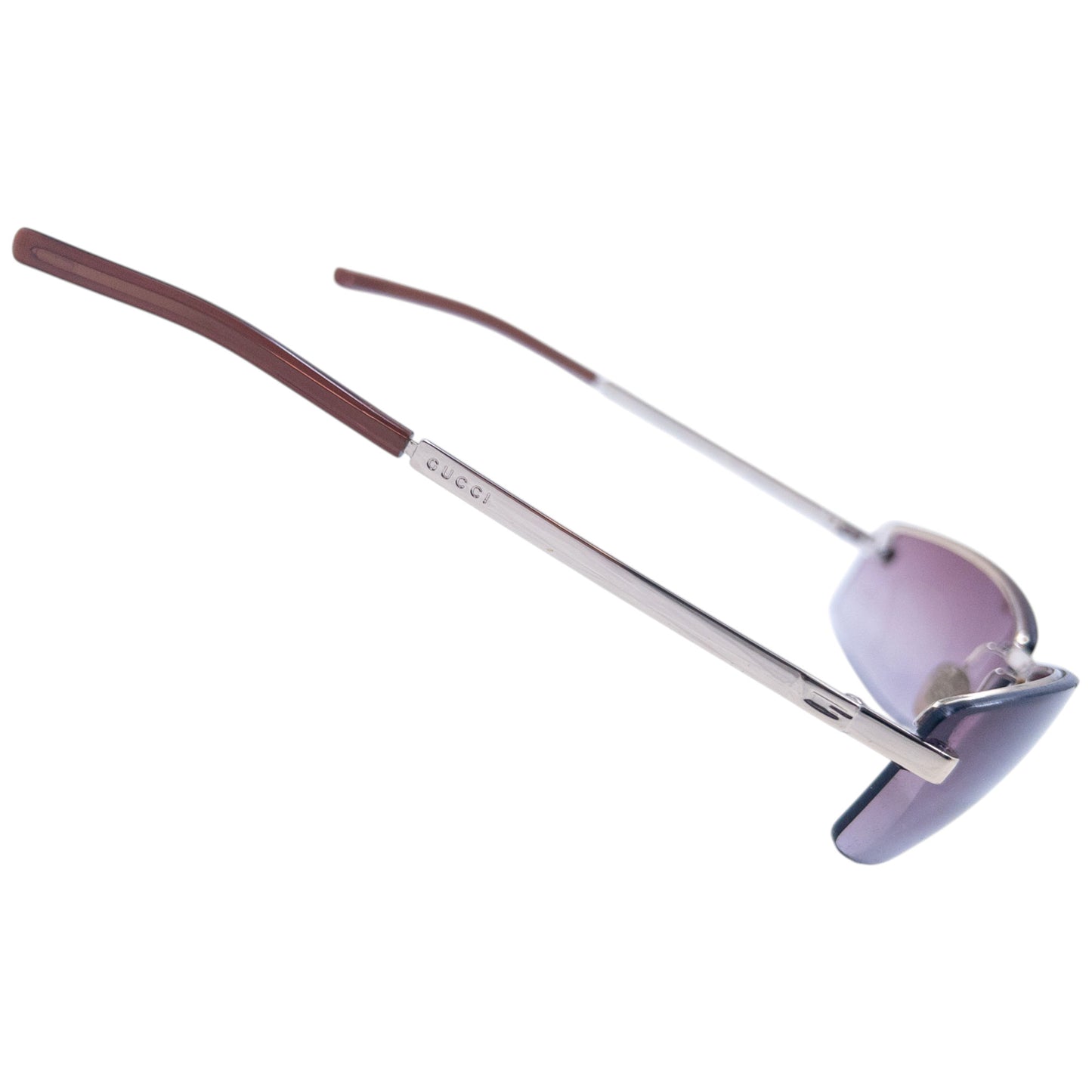 Vintage 90s Gucci Rimless Sunglasses