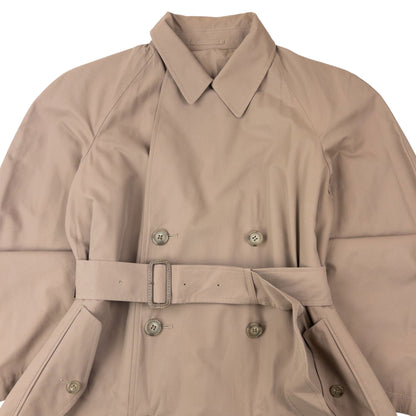 Vintage 2000s Yohji Yamamoto Central Japan Railway Belt Waist Trench Jacket Size L