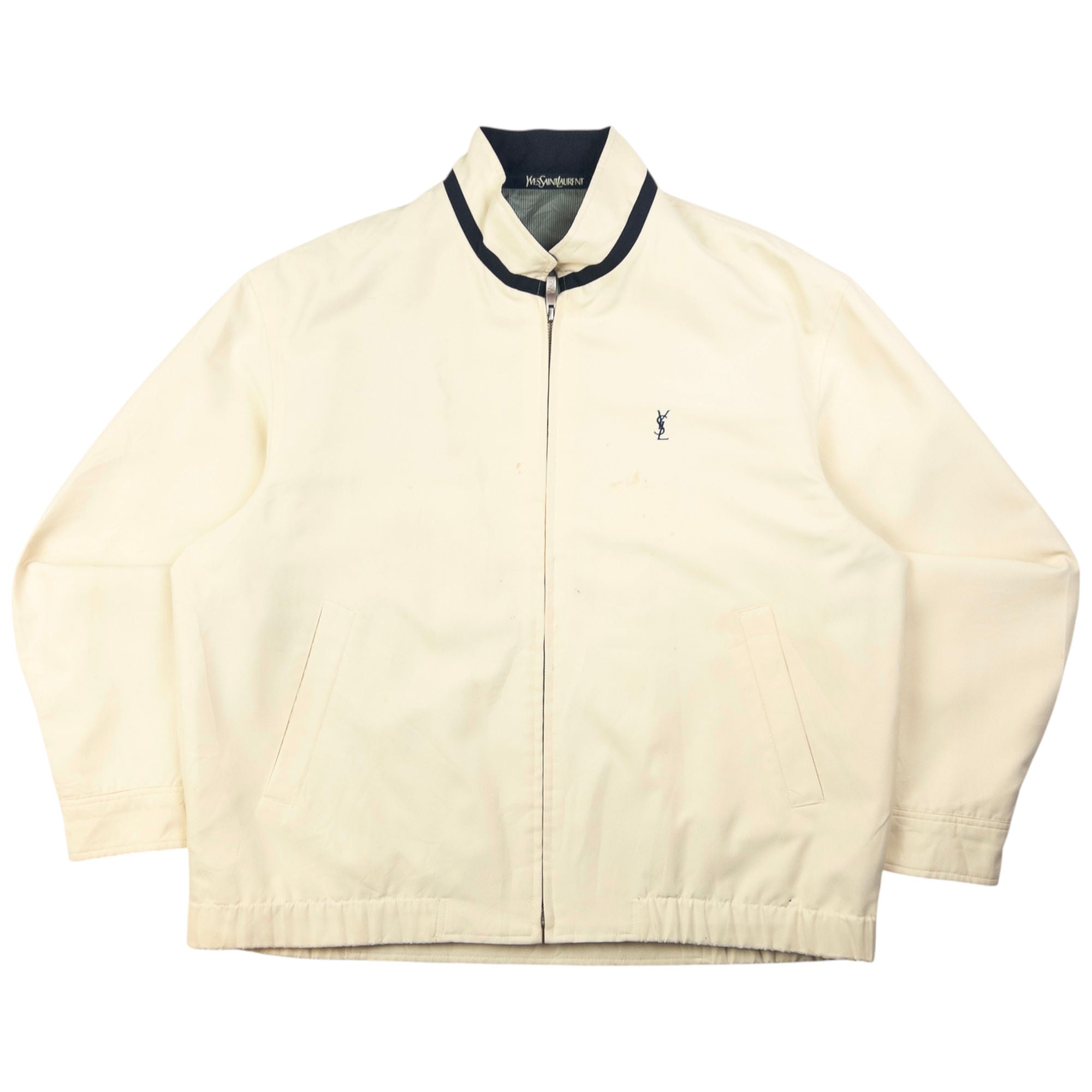 Vintage YSL Yves Saint Laurent Harrington Jacket Size S